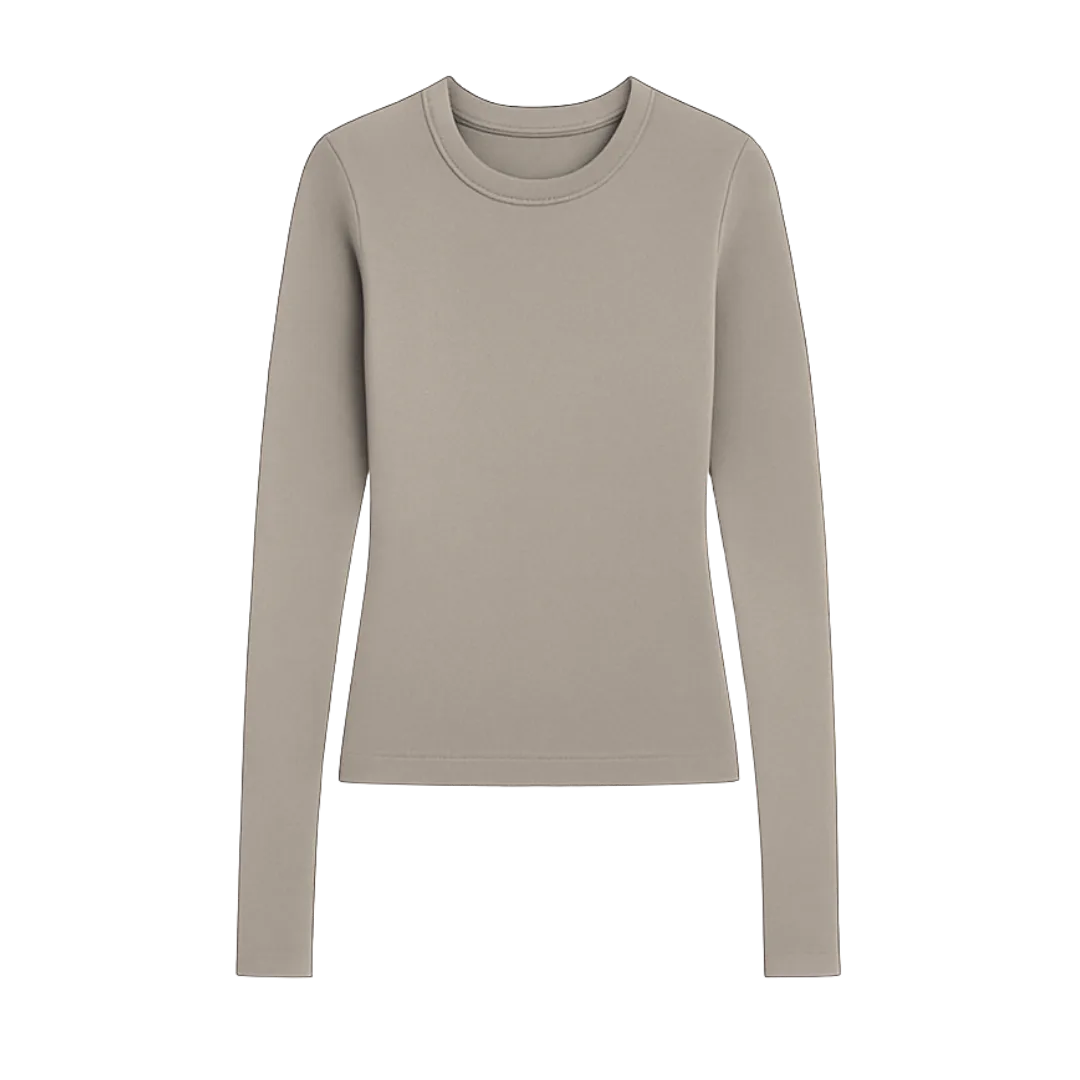 RIBBED LONG SLEEVE